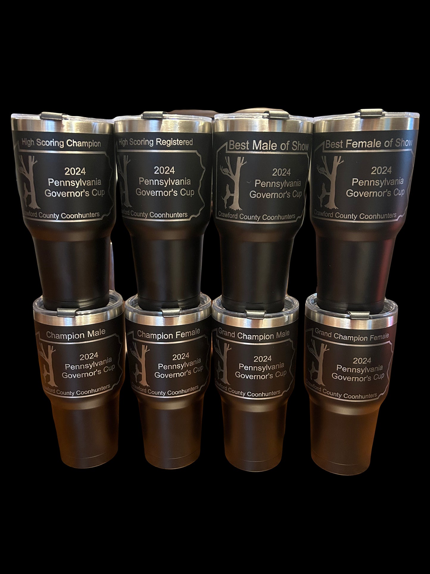Custom Laser Engraved Tumblers 30oz