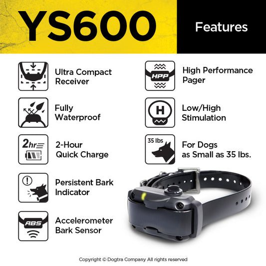 Dogtra YS600 Bark Collar