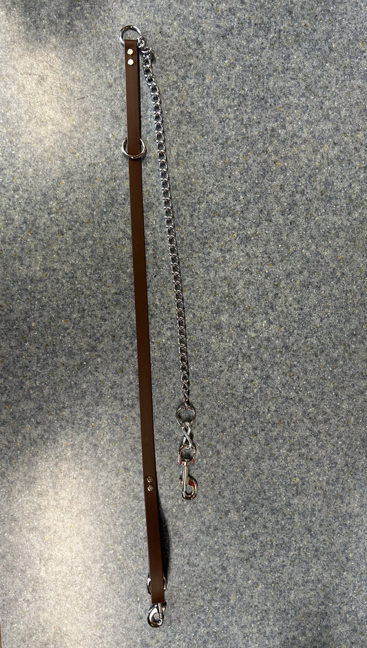 5' Brown Beta Tree Lead w/ Chain