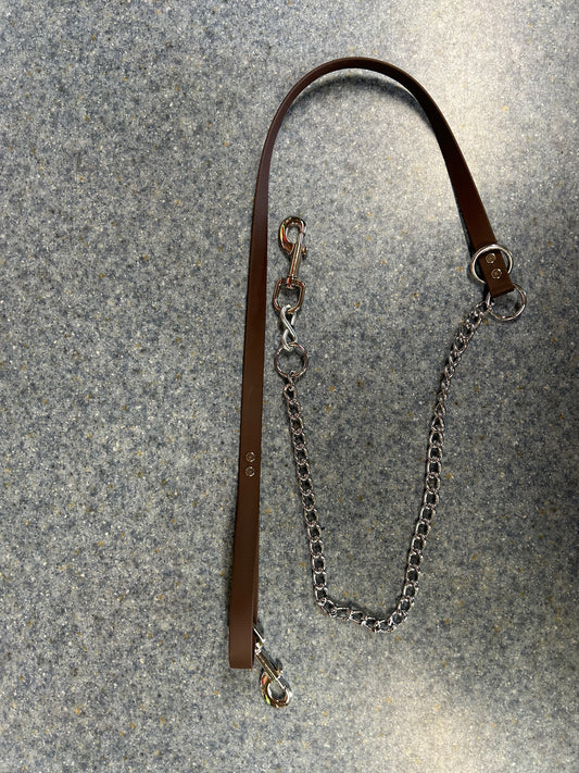 5' Brown Beta Tree Lead w/ Chain