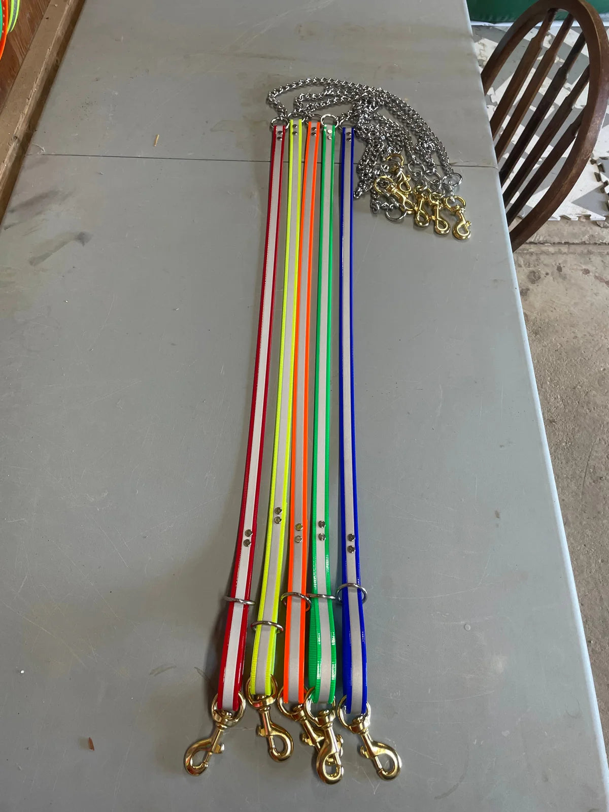 5 Reflective Tree Lead w Chain