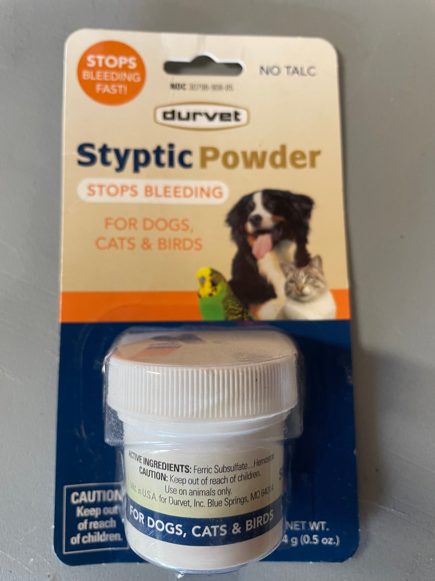 Styptic Powder- Stops Bleeding